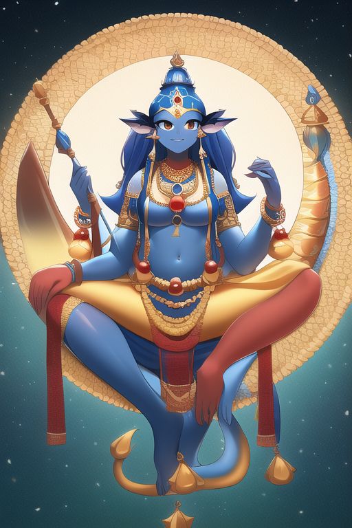 An image depicting Matsya (Hindu)